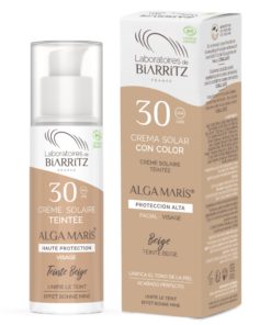 Alga Maris - Laboratoires de Biarritz Crema Solar Facial Color Beige SPF30
