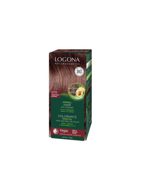 LOGONA_colorante-vegetal-castano-marron-070-logona