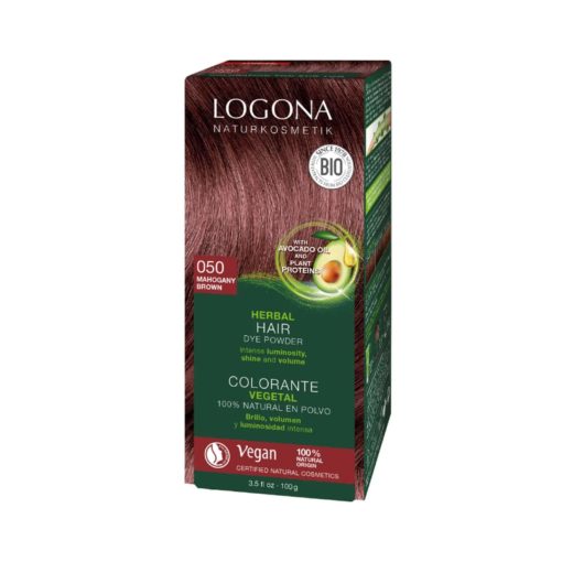 Logona Tinte Colorante Vegetal Color Caoba 050