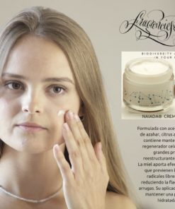 Crema facial hidratante a la flor de azahar, Natural y Orgánica 50ml