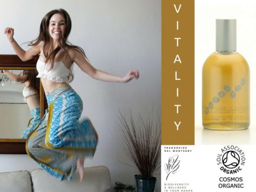 Vitality - Aceite de masaje aromaterapéutico, Ecológico 100% Orgánico 100ml