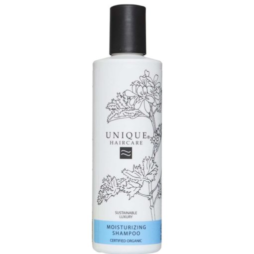 Unique Champú Hidratante Certificado Orgánico Para cabello Seco y Dañado 250ml