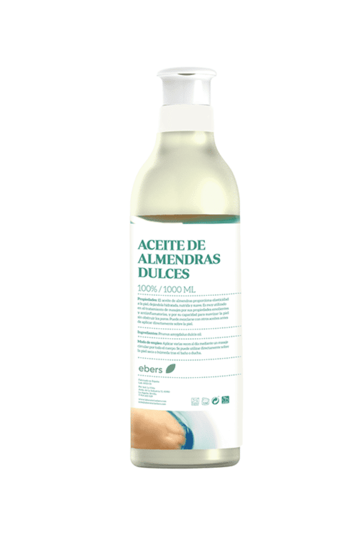 Ebers Aceite de Almendras Dulces 1L - iunatural