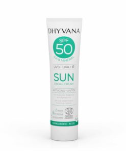 Dhyvana Protector Solar SPF50 Anti-Edad y Antiox ECO