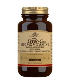 Solgar Ester-C® Plus Vitamina C 1000 mg - 180 Comprimidos