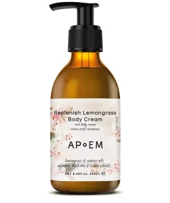 Apoem Crema Hidratante Corporal Replenish Lemongrass