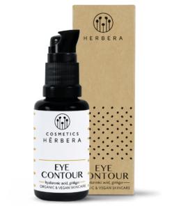 Herbera Contorno de Ojos con Acido Hialurónico, Gingko y Café