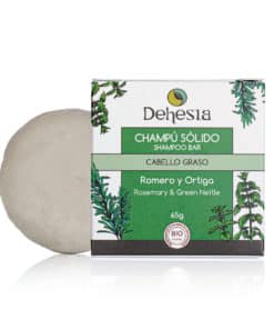 Dehesia Champú Sólido BIO Cabello Graso con Romero y Ortiga