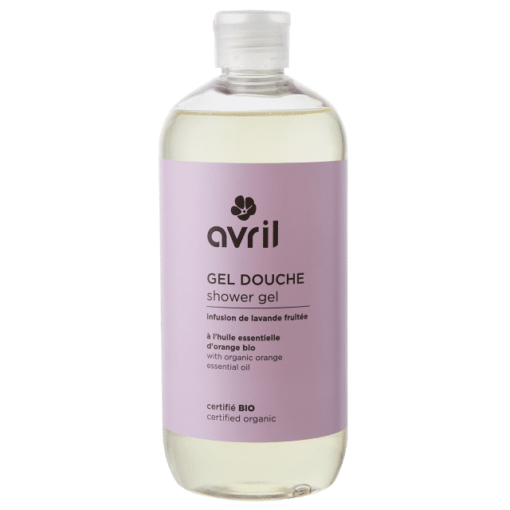 498 organic lavender shower gel iunatural