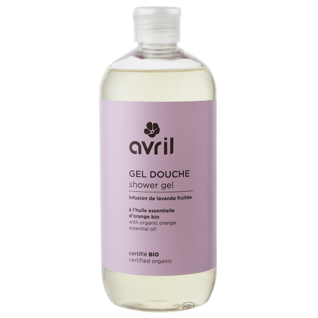 498 organic lavender shower gel iunatural