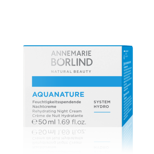 Annemarie Borlind krabička na nočný krém Aquanature e1620743714845