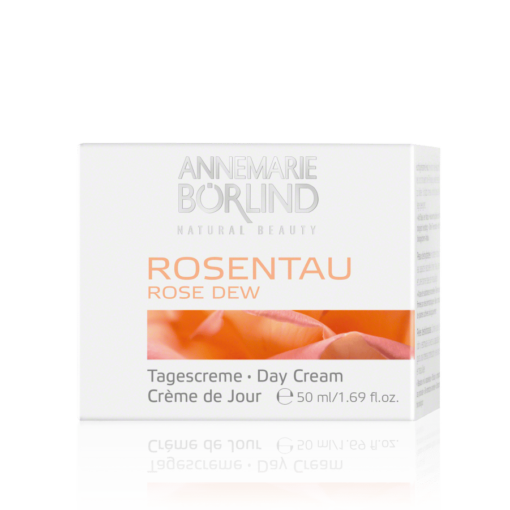 Annemarie Borlind Rose Dew Crème de jour pour peau sèche Boîte e1620984575297