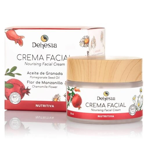 Dehesia Organic Nourishing Face Cream with Pomegranate and Chamomile