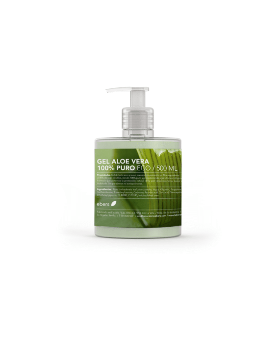 Velsigne Håndværker Montgomery ▷ Buy Ebers Gel Aloe Vera 100% Pure Eco with Doser 500ml - iunatural