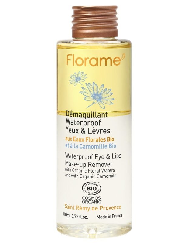 Florame biphase make-up remover voor ogen en lippen waterproof