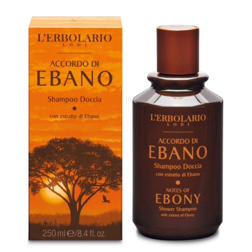 LErbolario Shower Shampoo na may Ebony Notes