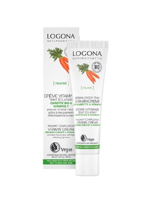 Logona Brightening Vitamin Cream แครอทและวิตามิน F