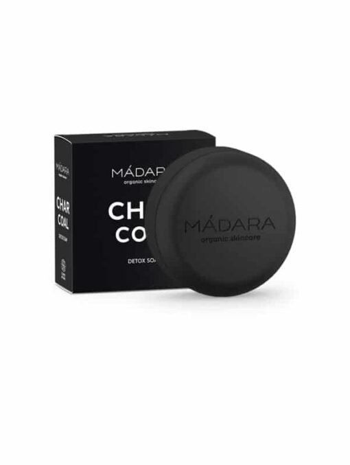 Madara черен сапун за тяло Detox CHARCOAL