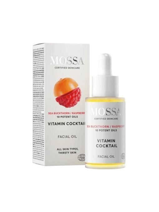 Óleo facial para coquetel de vitaminas Mossa Active Renewal
