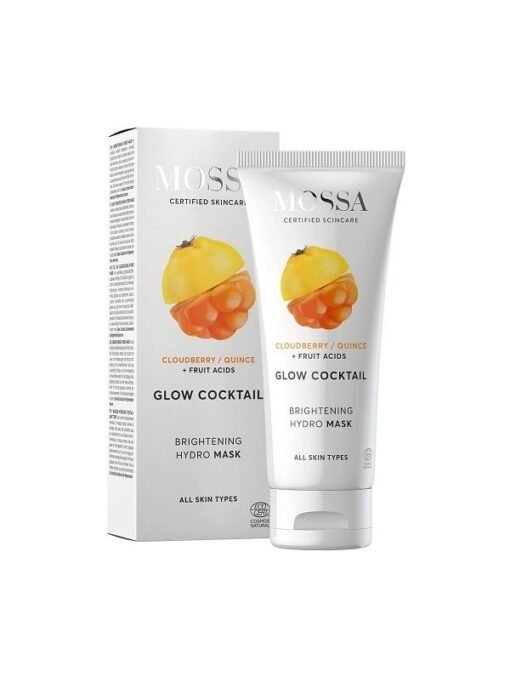 Rozjasňující pleťová maska ​​Mossa Anti Dark Spots Glow Cocktail