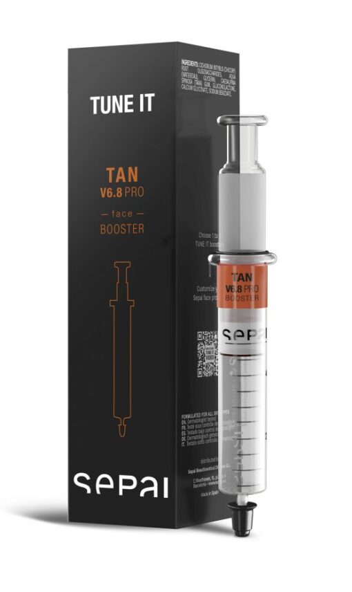 Sepai Booster Bronceador y Antioxidante Tune It V6.8 Tan Pro Caja