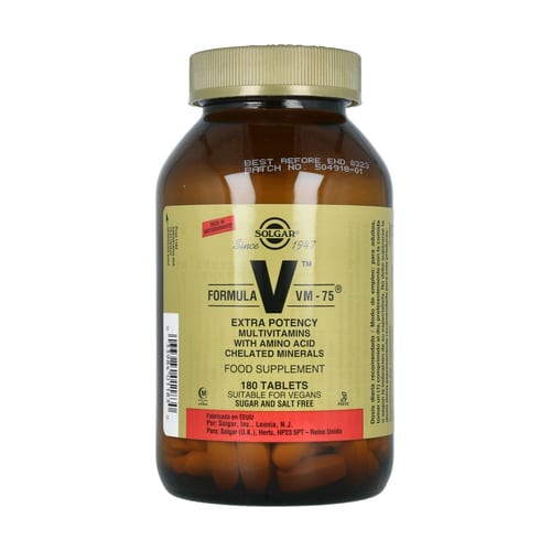 Solgar Formula VM 75 180 comprimidos