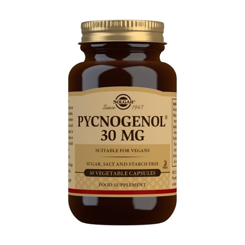 Solgar Pino 30 mg. Extracto de Corteza de Pino y Pycnogenol® 30 Capsulas vegetales