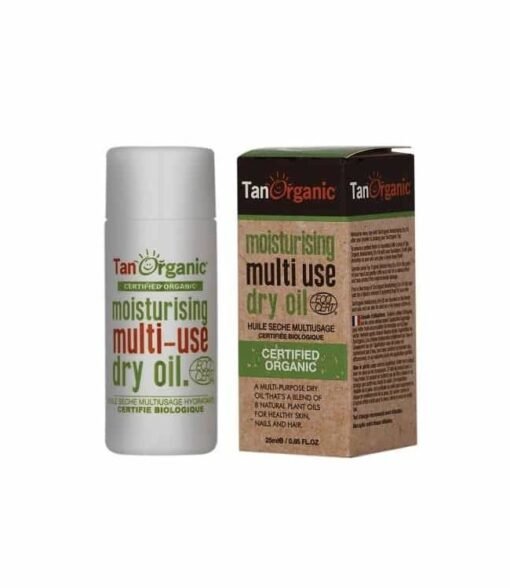 Tanorganisk Multipurpose Moisturizing Dry Oil Arganic 25ml e1620292325440