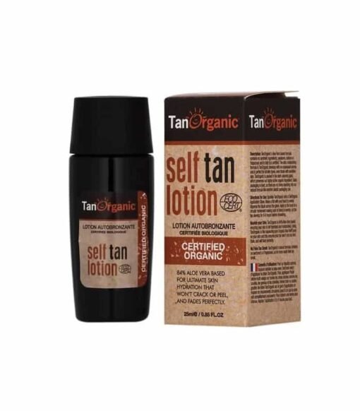 Tanorganic Moisturizing Self-Tanner with Color Lotion 25ml e1620293532712