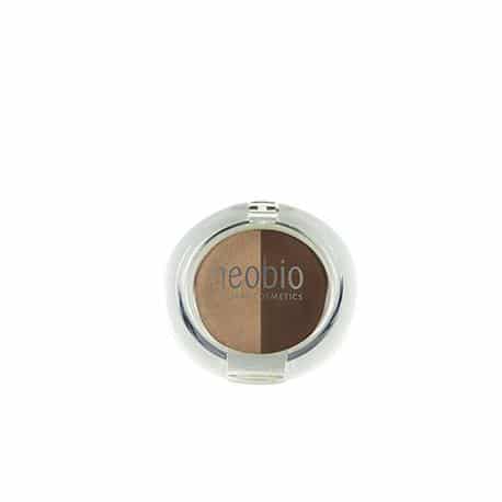 sombra ojos duo 02 brown champagne